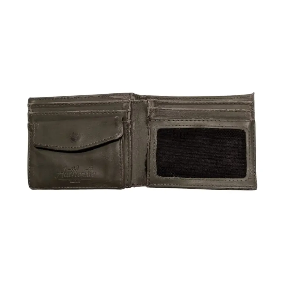 Vans Bifold Wallet Army Green Leather Like